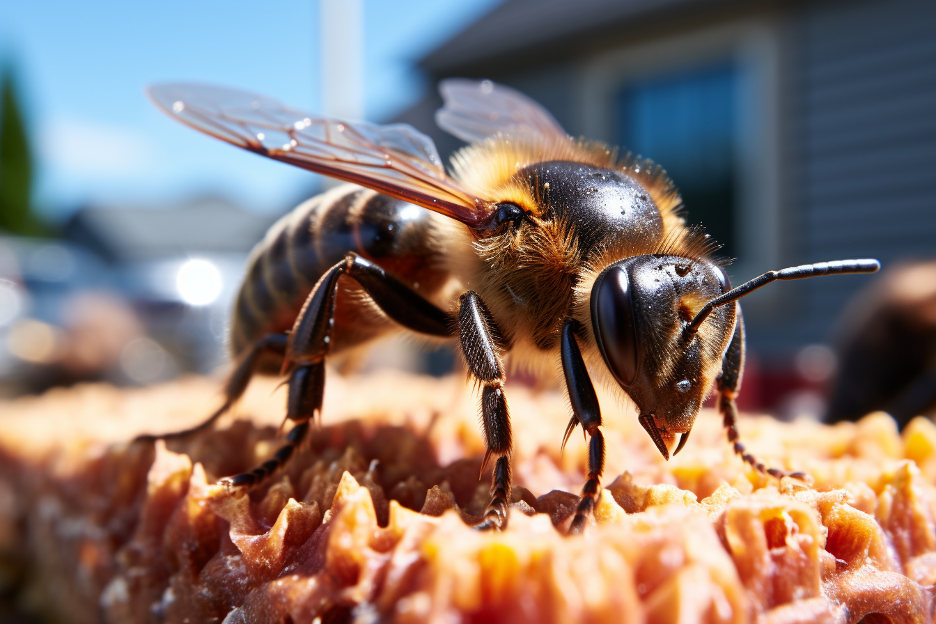 Le comportement des abeilles charpentières